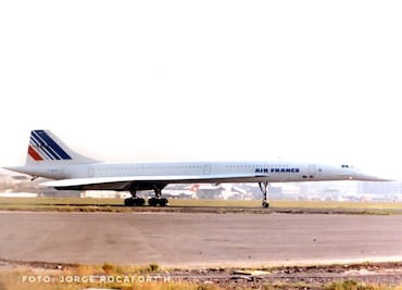 El avión supersónico que venía a México
