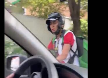 "Mami, tengo miedo"; captan en video agresión de presunto repartidor en Polanco