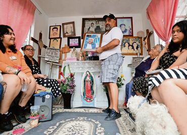 Crónica Día del Padre. “Mi papá era todo, por eso vine a agradecerle”