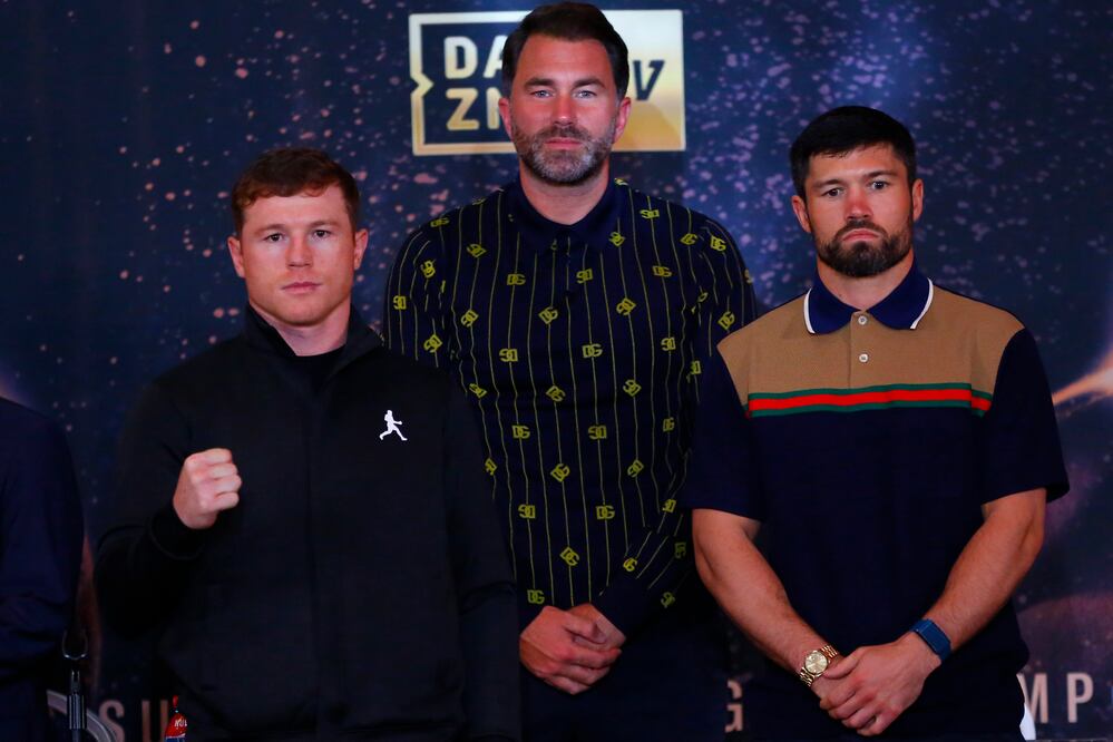 "Canelo" Álvarez advierte a Ryder que va por el nocaut en la pelea en México / Foto: EFE