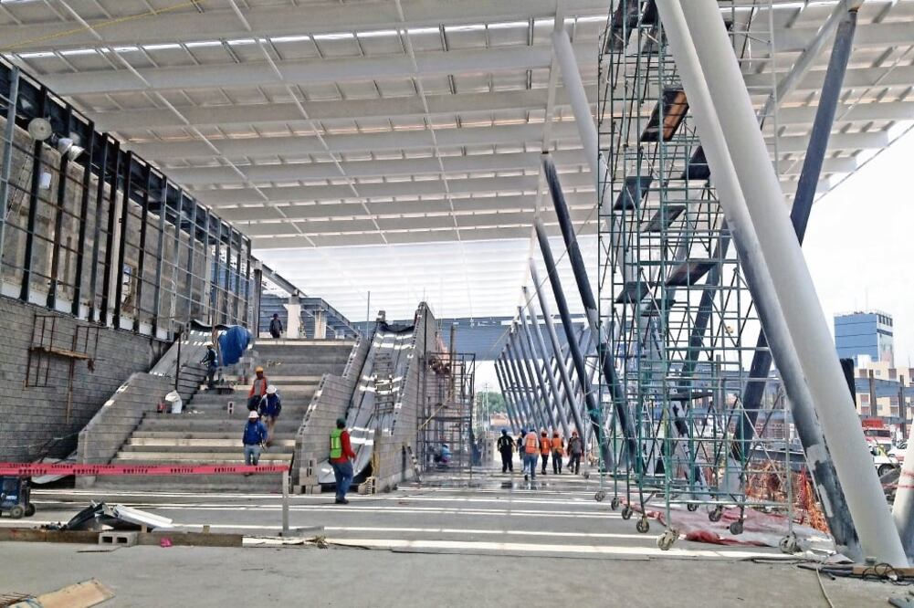 La construcción del Mexipuerto inició el 2 de junio de 2014 (FOTOS: REBECA JIMÉNEZ. EL UNIVERSAL)
