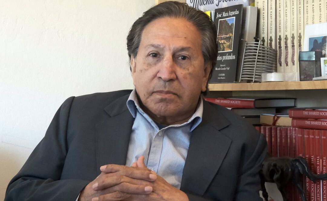 Alejandro Toledo horas antes de ser extraditado. Foto: EFE