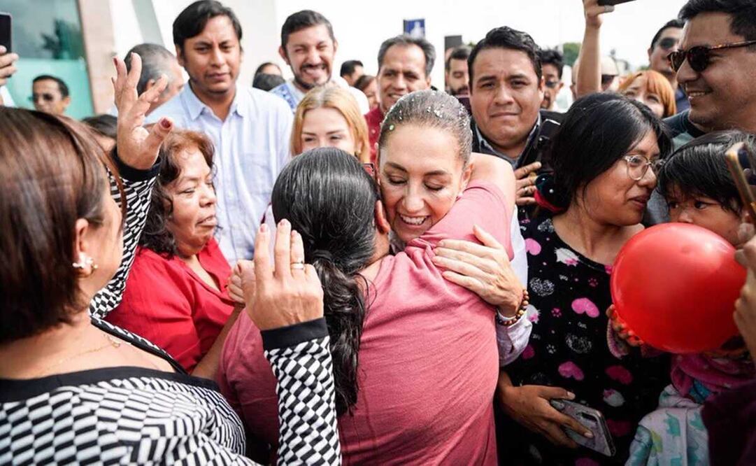 En el Aeropuerto de Morelia, Sheinbaum Pardo fue recibida por simpatizantes al grito de ¡Tenemos Coordinadora!. Foto: X @Claudiashein