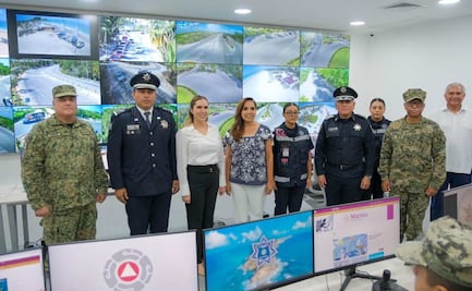 Mara Lezama da banderazo a nuevo sistema de vigilancia C2; asegura que ayudará a la reconstrucción de paz 