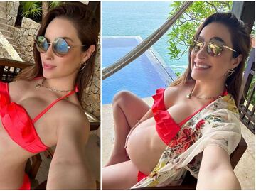 Cynthia Rodríguez comparte fotos inéditas previo al nacimiento de su hijo León