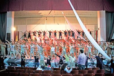 Ensayan “El Quijote de la Mancha” en reclusorio