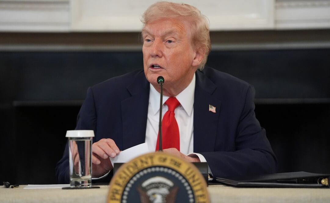 Presidente de EU Donald Trump. Foto: AP