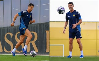 Cristiano Ronaldo reaparece en la cancha tras el partido entre México vs Portugal