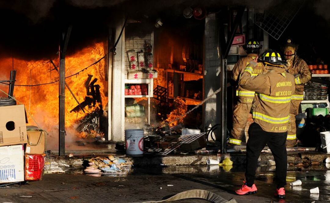 Tardará un mes la reconstrucción en Central de Abasto