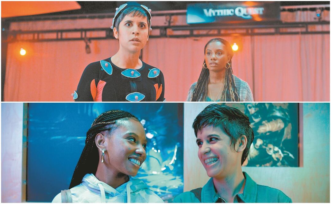 Rachel y Dana son dos probadoras de juegos en la serie; ahí nace el romance. Fotos: APPLE TV