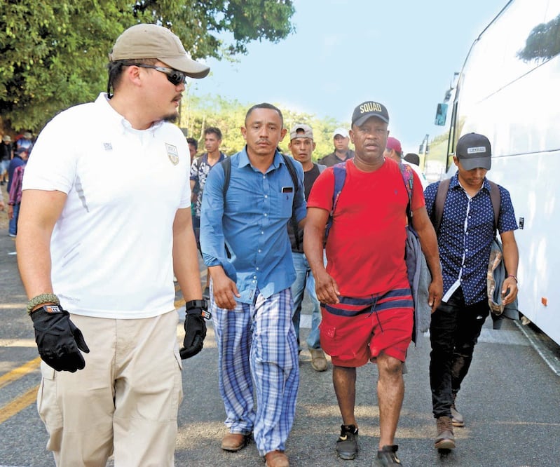 En 2019, México recibió el mayor flujo migratorio del que haya registro; además, en enero de este año la Comar registró 5 mil 936 solicitudes de refugio. Foto: ARCHIVO EL UNIVERSAL