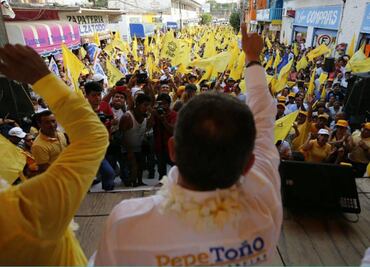 Encuestas me dan la ventaja: Estefan Garfias