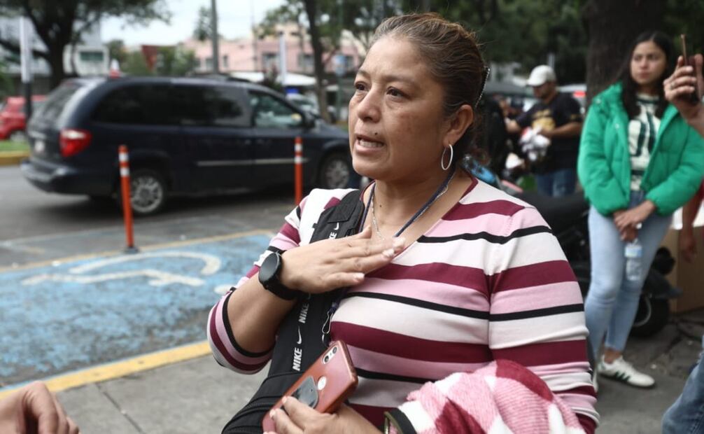 Alicia Matías está estable y médicos la valoran para una cirugía, asegura familia de la abuelita que protegió a su nieta.
Foto: Gabriel Pano