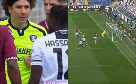 VIDEO: La tremenda atajada de Guillermo Ochoa en el empate del Salernitana