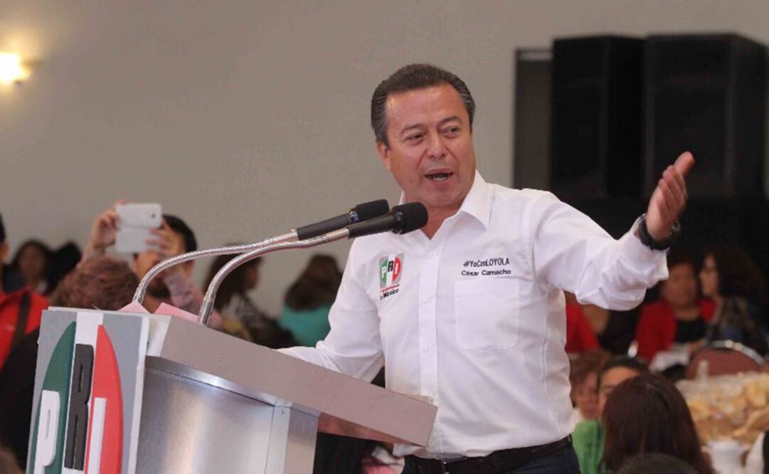 César Camacho advirtió que se exigirá a las autoridades de Puebla que se esclarezca el hecho en el que perdió la vida Salvador Méndez Morales, regidor en Puebla. (Foto: César Gómez/EL UNIVERSAL)