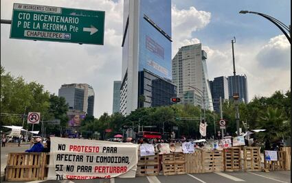 Bloqueos en Reforma e Insurgentes; autoridades recomiendan estas alternativas viales