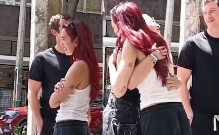 VIDEO: Captan a Dua Lipa con fan en calles de la colonia Roma en CDMX