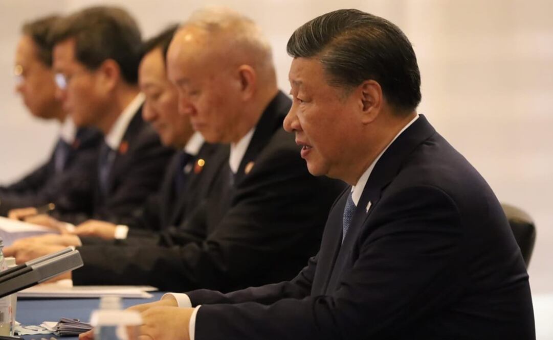 Presidente de China, Xi Jinping en encuentro con líderes de Asia y América. Foto: Especial