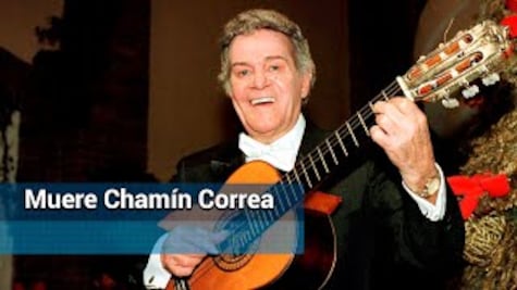 Muere Chamín Correa a los 90 años de edad