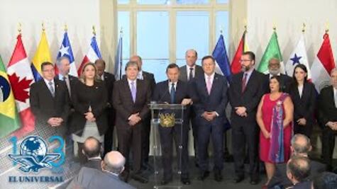 Desconoce Grupo de Lima, sin México, a Maduro