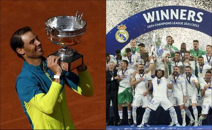 Rafa Nadal y Real Madrid, los españoles que ganaron "La 14" en Francia