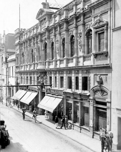 El centro de reunión de los caballeros porfirianos