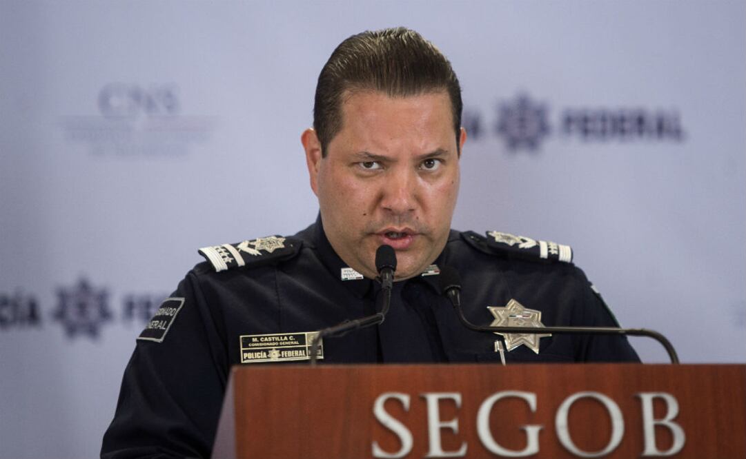 El comisionado general de la Policía Federal, Manelich Castilla Craviotto. FOTO: Cuartoscuro