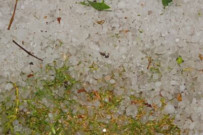 Lluvia y granizo dañan viviendas en Oaxaca