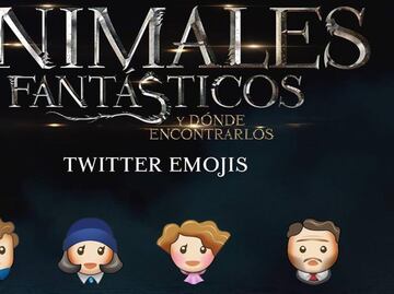 Twitter estrena emojis de Animales Fantásticos