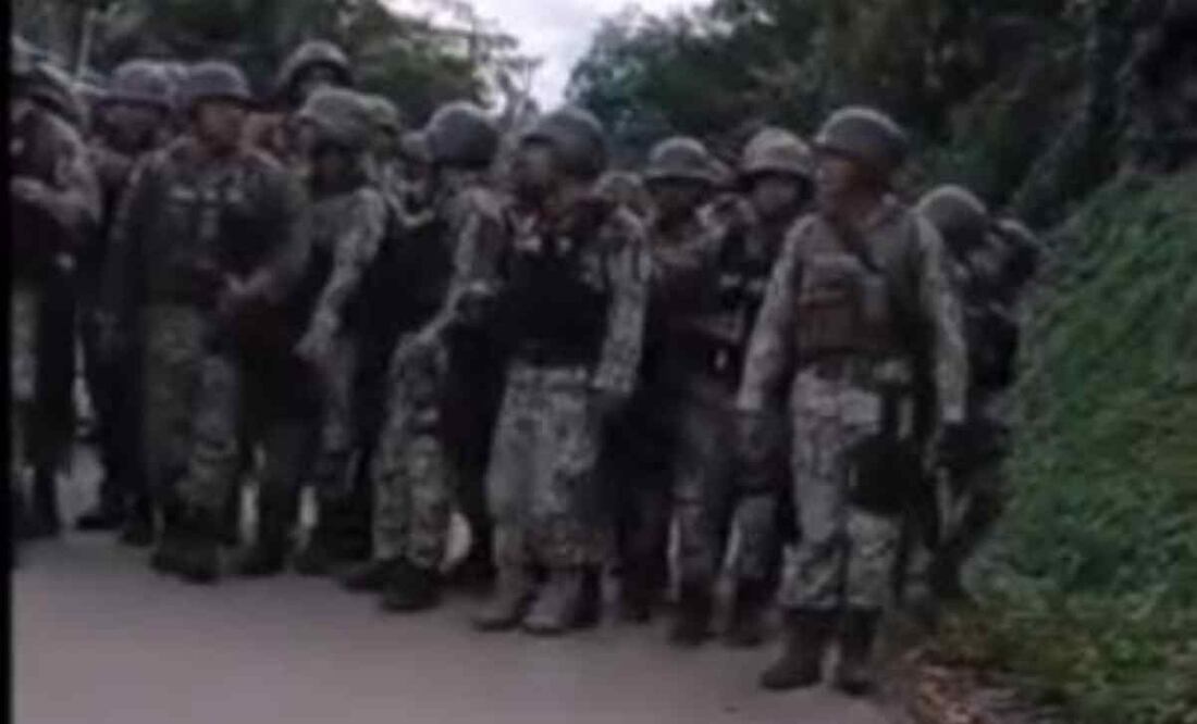 El pasado sábado, se registraron enfrentamientos armados entre dos grupos criminales, en el municipio de Jaltenago, sin que se reportaran el número de personas sin vida o lesionadas.  Foto: Captura de pantalla