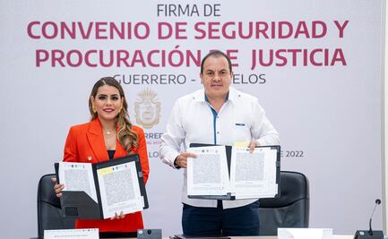 Morelos y Guerrero firman convenio para blindar frontera
