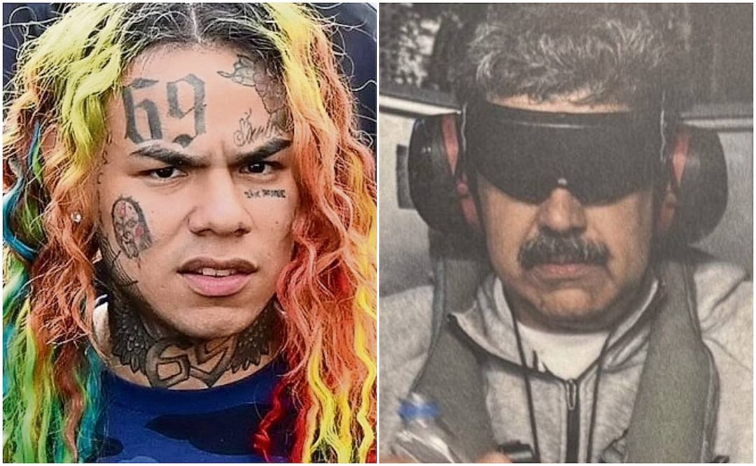 El rapero Tekashi 6ix9ine queda libre y presume autógrafo del expresidente de Venezuela Nicolás Maduro.