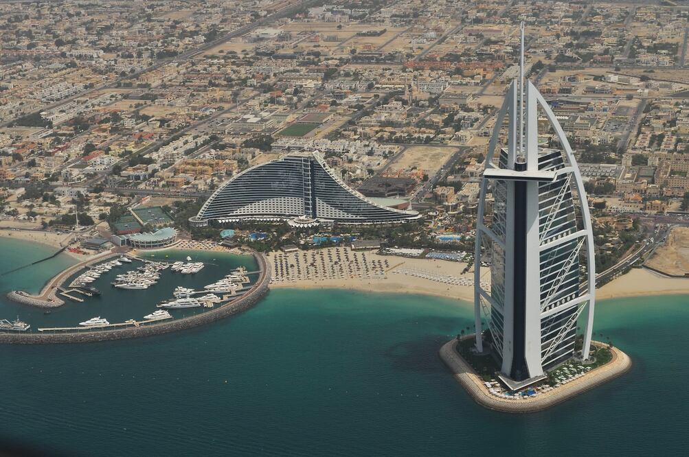 El Burj Al Arab es el único hotel considerado de 7 estrellas en el mundo. Foto: Unsplash