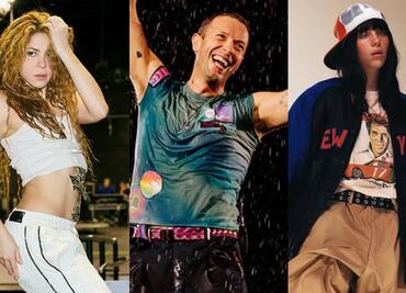 Shakira, Chris Martin y Billie Eilish lideran la lista de artistas que se presentarán esta noche en los Grammy