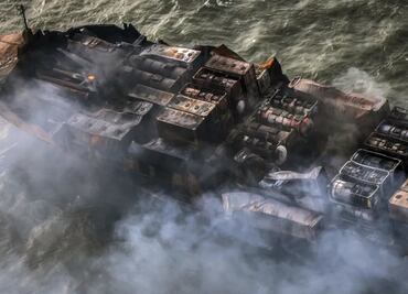 Detienen a un hombre por homicidio imprudente tras la colisión de buques en mar del Norte; una persona murió