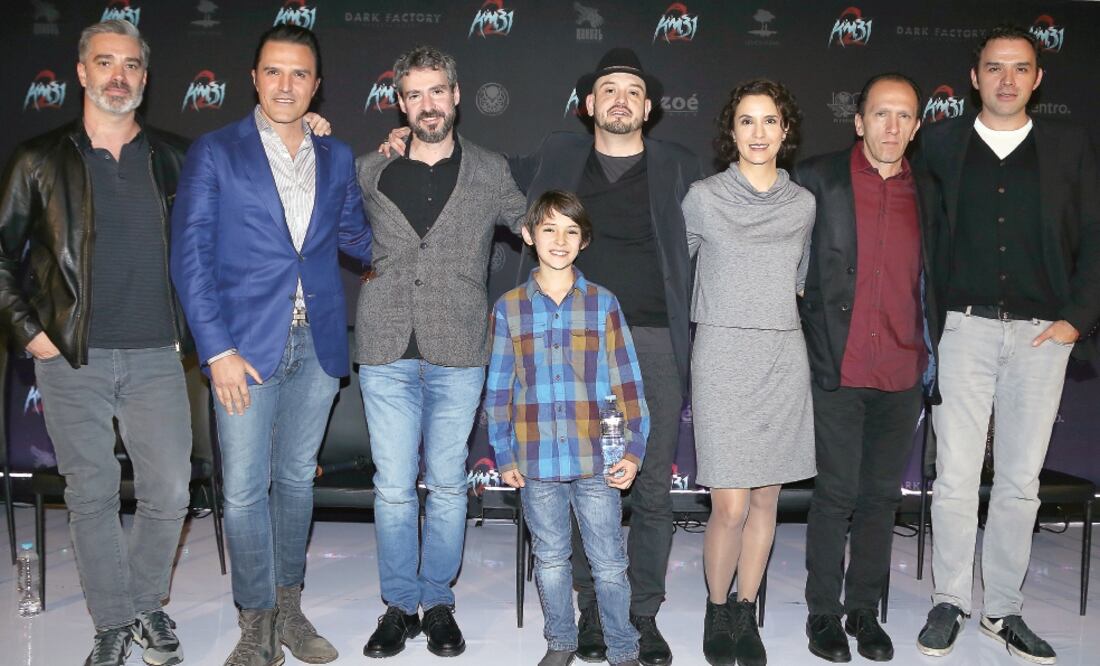 El elenco de la cinta, que estrenará este viernes, cuenta que pasó experiencias inexplicables en la locación (BERENICE FREGOSO. EL UNIVERSAL)