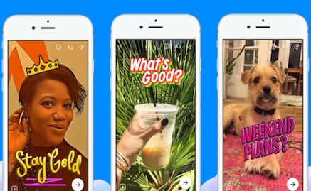 “Historias” llegan a Messenger de Facebook