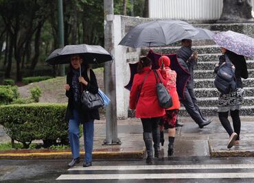 Pronostican lluvias con caída de granizo en el Valle de México