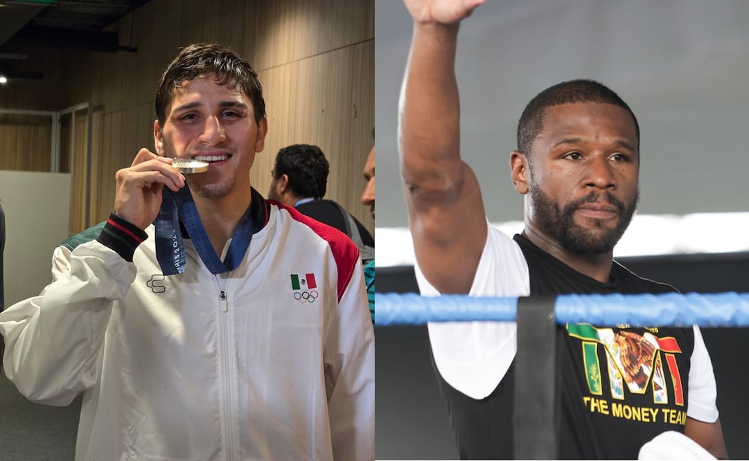 Floyd Mayweather Jr elogia a Marco Verde FOTOS: ARTURO SANGUINO Y CARLOS MEJÍA - EL UNIVERSAL