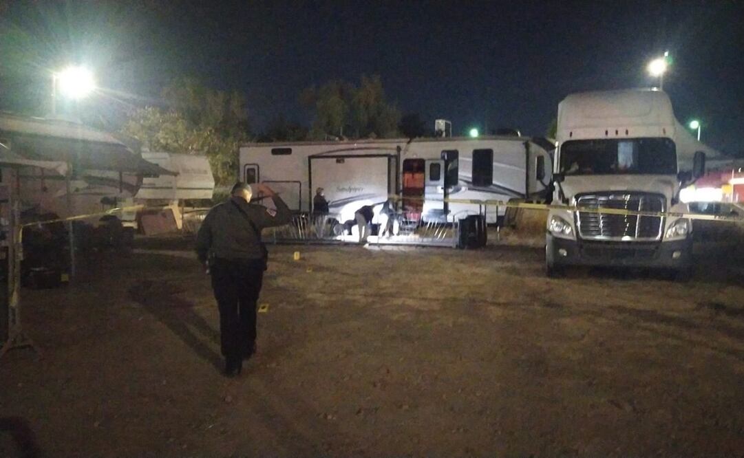 Una pareja de trabajadores fue atacada a tiros en un circo de Culiacán. Foto: Especial