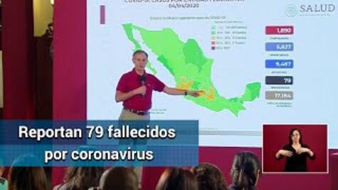 Confirman 1,890 casos positivos de coronavirus