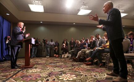 Trump faltó al respeto a Ramos y a hispanos: Univisión