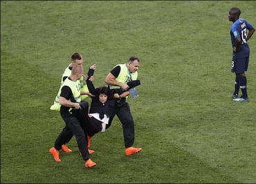 Condenan a personas que ingresaron a la cancha en la final del Mundial