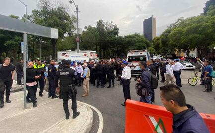Hombre es lesionado por detonación de arma de municiones en Alameda Central de la CDMX
