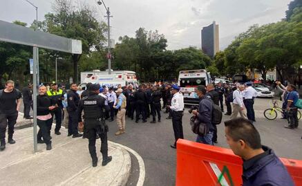 Hombre es lesionado por detonación de arma de municiones en Alameda Central de la CDMX