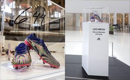 ¿Cuánto pagarían por unos zapatos de Messi?