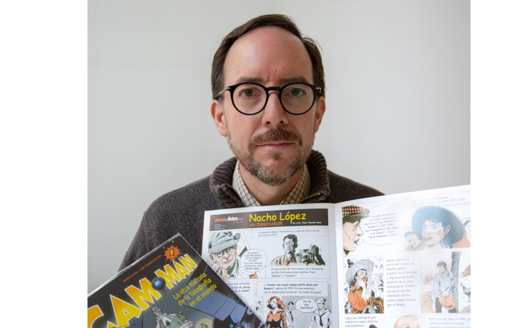 Presentan el primer cómic mexicano sobre historia de la fotografía