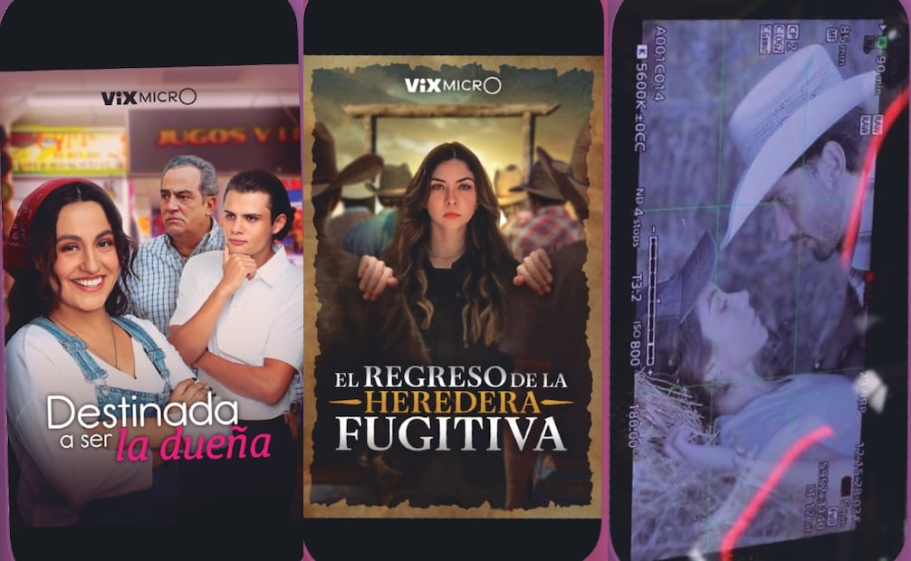 El formato y la duración están hechos para mirarlas en los dispositivos móviles. FOTOS: VIX Y PACIFIC FILMS