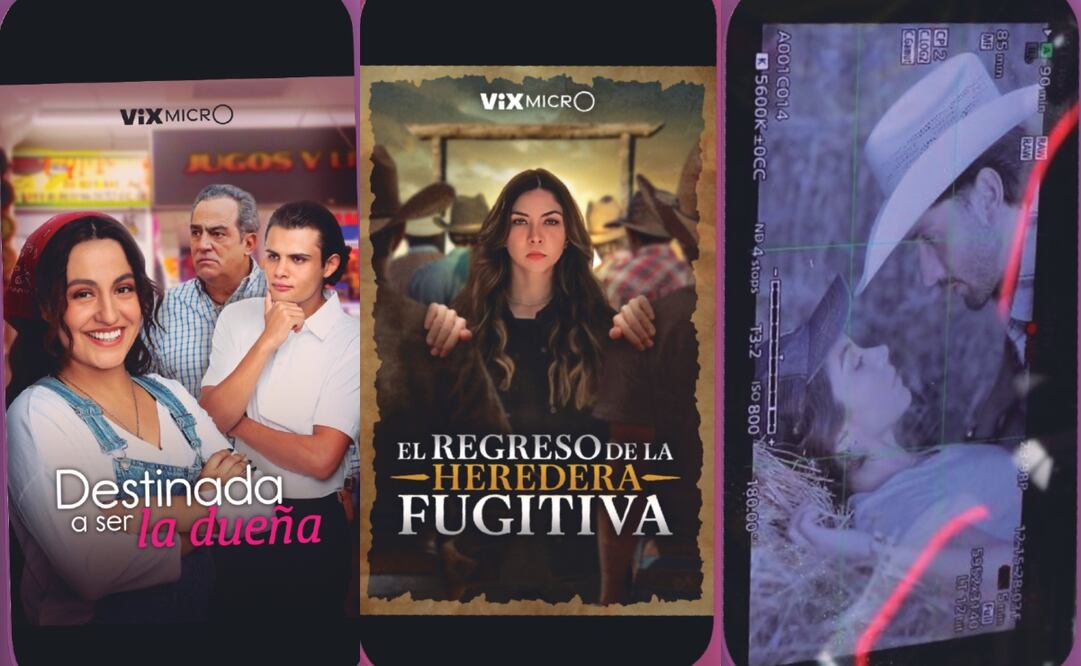 El formato y la duración están hechos para mirarlas en los dispositivos móviles. FOTOS: VIX Y PACIFIC FILMS