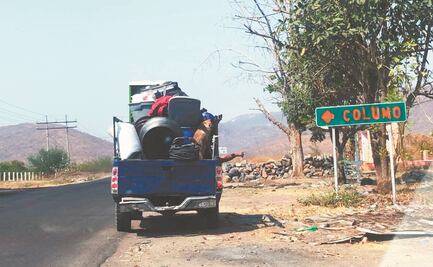 Éxodo de Aguililla, Michoacán, por la violencia: huyen del Cártel Jalisco